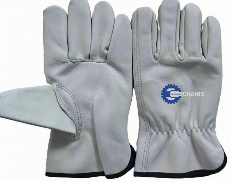 "12"pair of leather working gloves-3