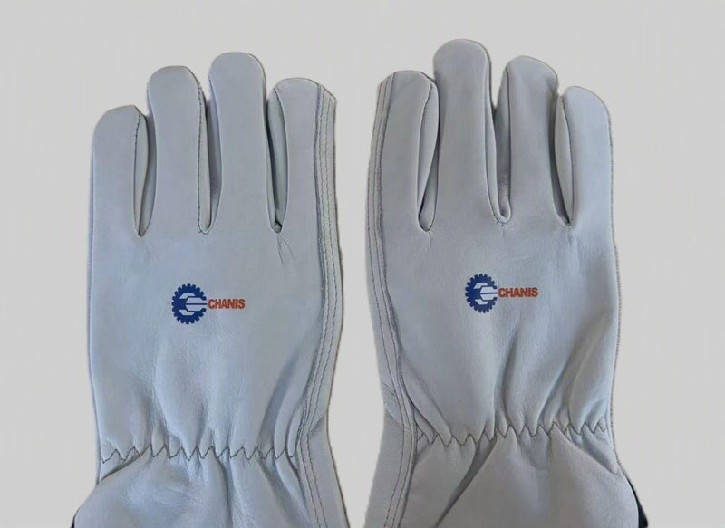 "12"pair of leather working gloves-1