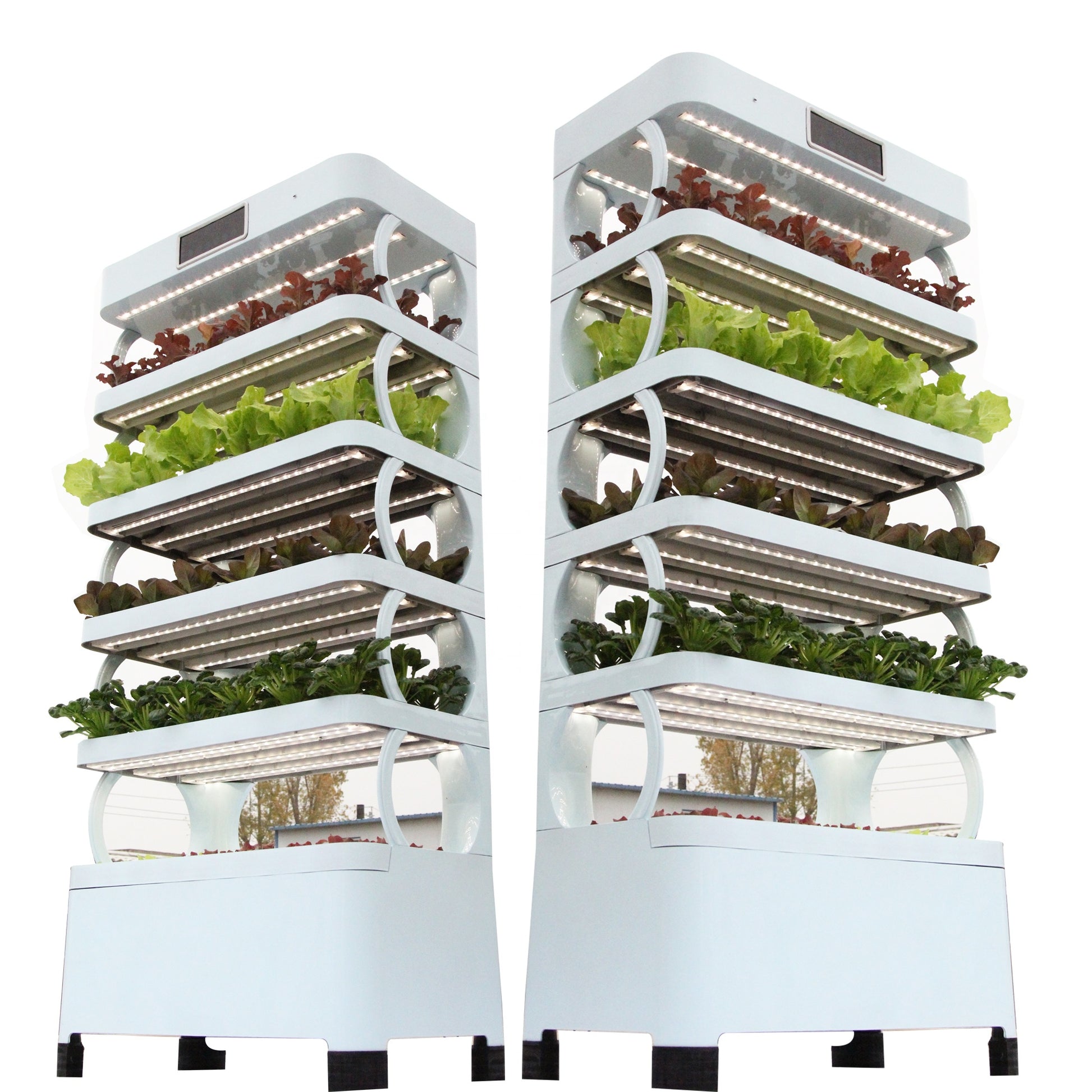 Indoor Fully Automatic Multi-Layer Hydroponic Vegetable Growing Cabinet-3