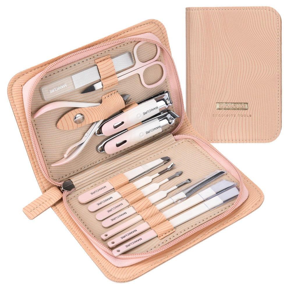 12PCS Durable Portable Manicure Pedicure Kit