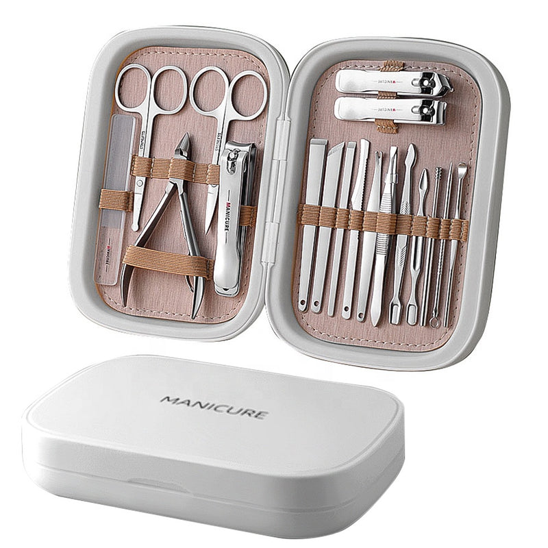 18 Pieces Manicure & Pedicure Set-2