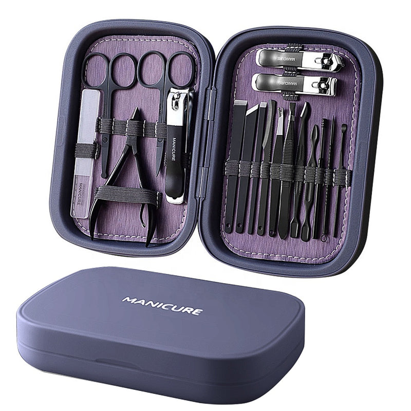 18 Pieces Manicure & Pedicure Set-1