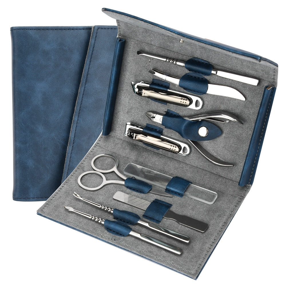 10PCS Portable Manicure & Pedicure Kit