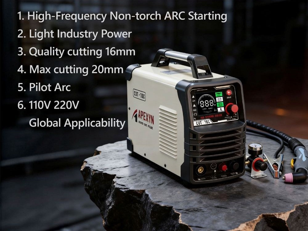CUT-70 Small Desktop Heavy-Duty Single-Phase Inverter Air 3in1 Plasma Cutter-4