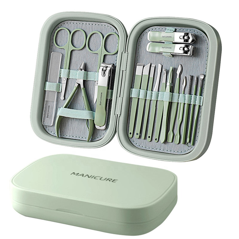 18 Pieces Manicure & Pedicure Set-3