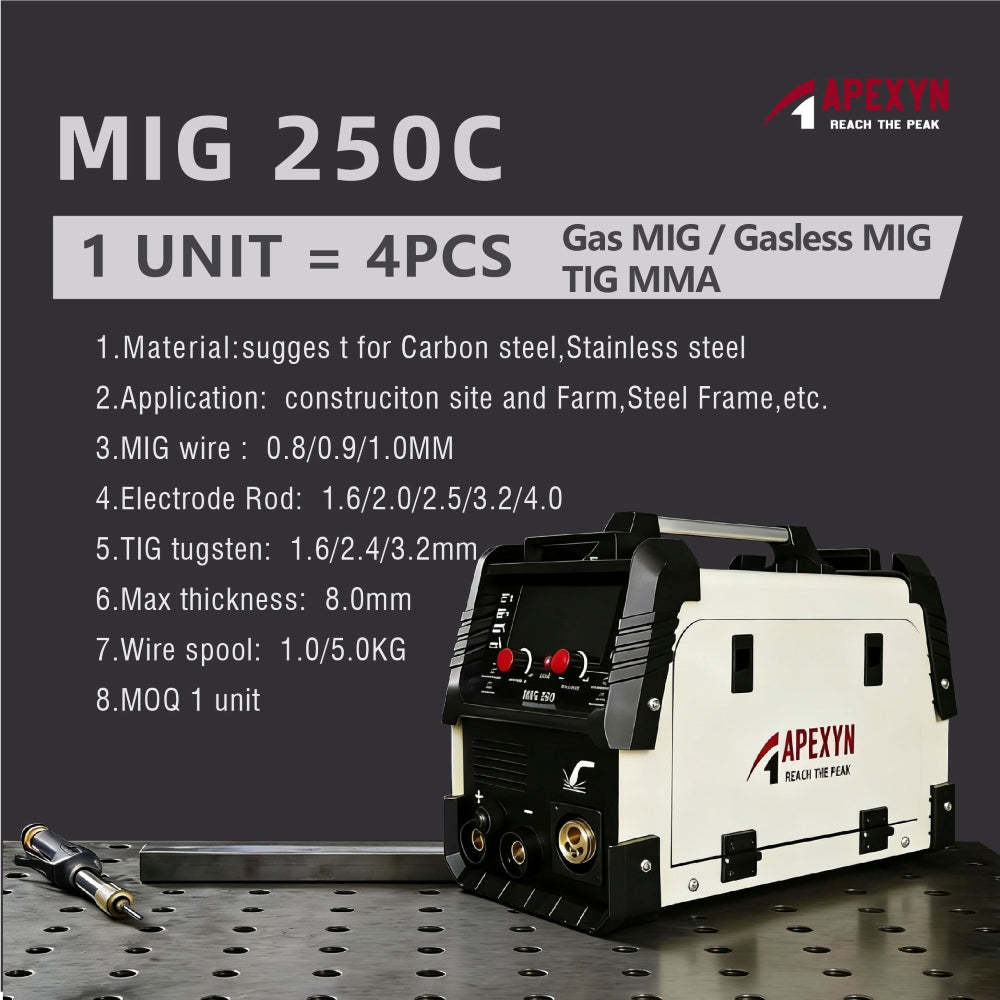 MIG250C (200A) welding machine-4