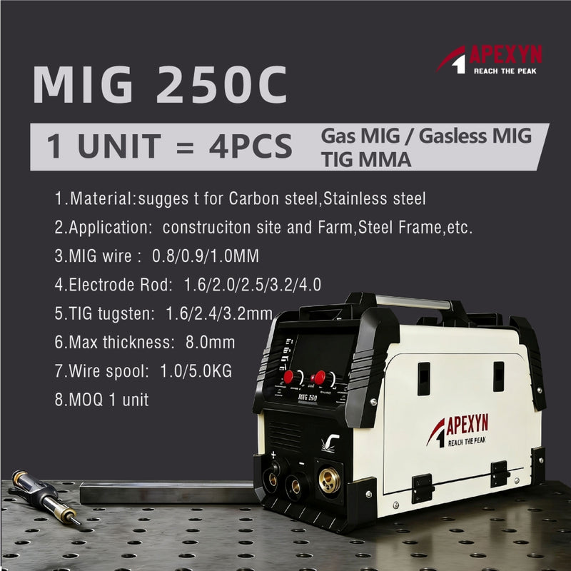 MIG250C (200A) welding machine-4