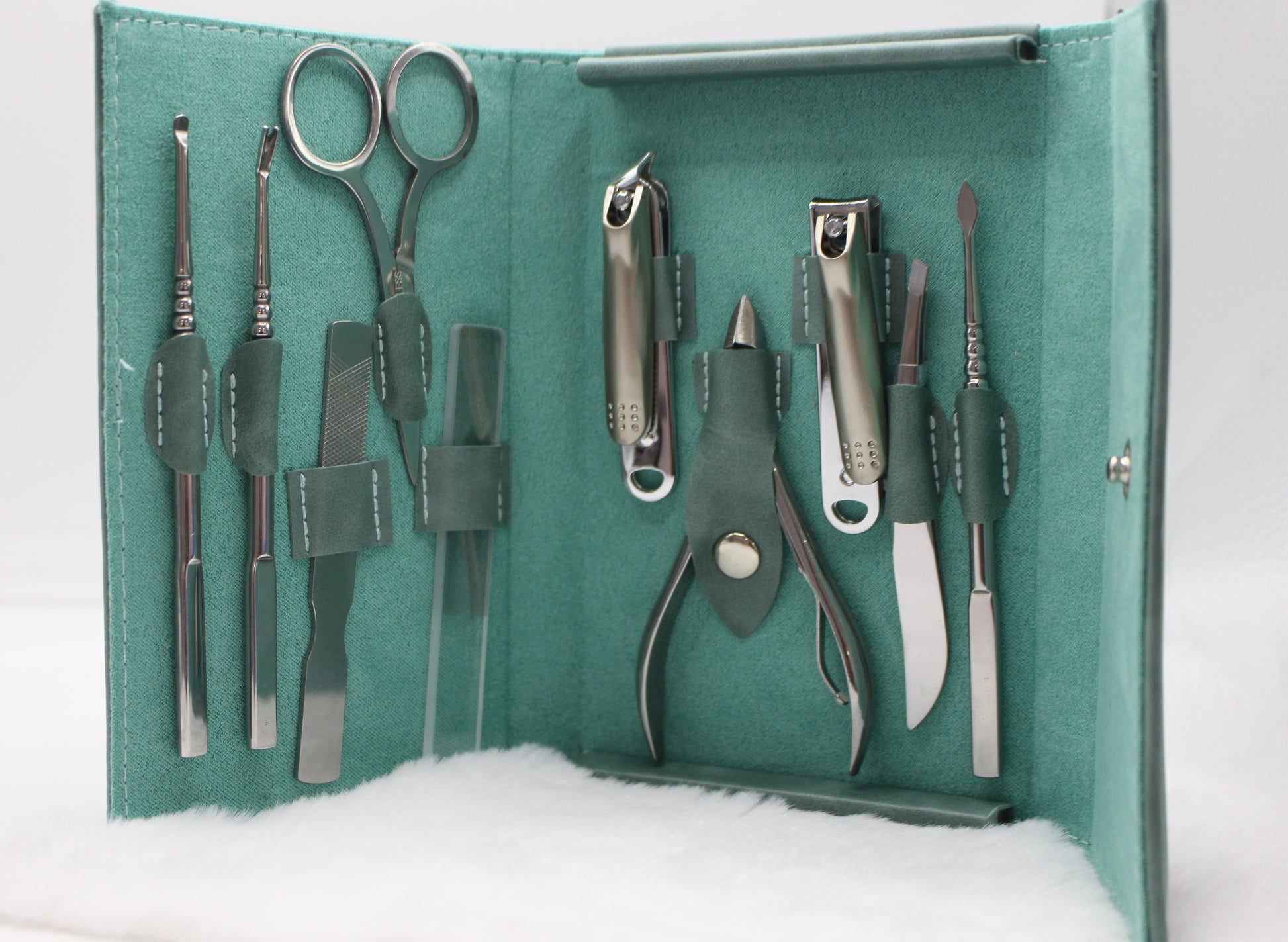10PCS Portable Manicure & Pedicure Kit-3