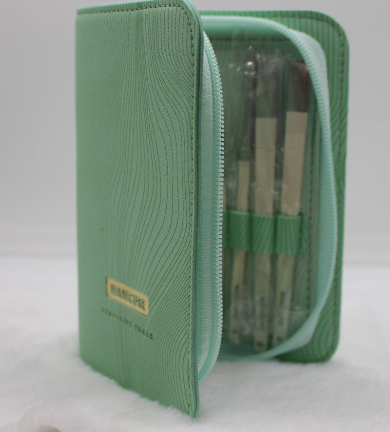 12PCS Durable Portable Manicure Pedicure Kit-4