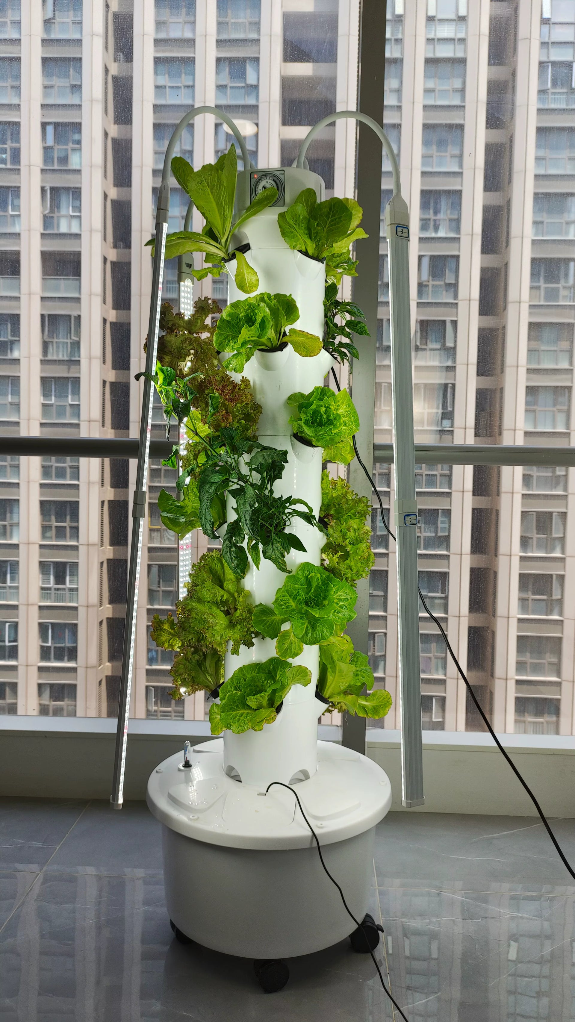 Small Vertical Hydroponic Nursery System